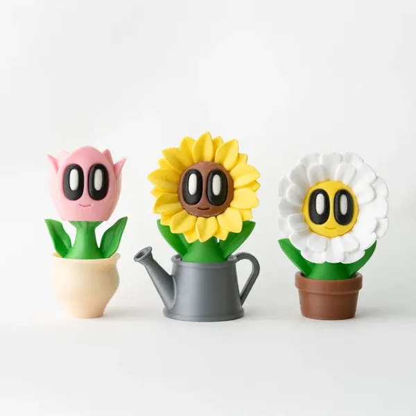Cute Flower Pot Toy